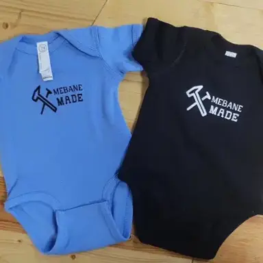 Custom printed onesies